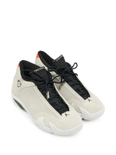 Pre-owned Jordan Air  14 Retro Sneakers In Neutral