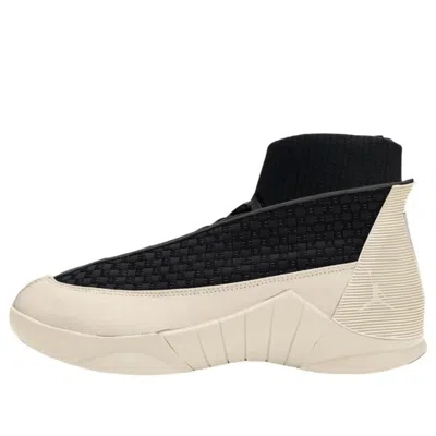 Jordan 15-23re Woven Sneakers In Black