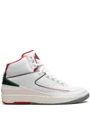 Jordan Air  2 "fire Red" Sneakers In White
