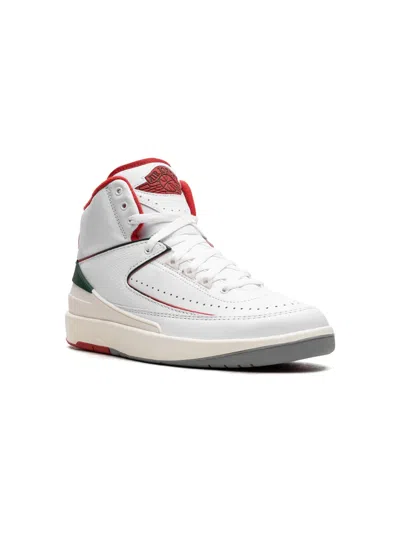Jordan Kids' Air  2 "fire Red" Sneakers In White