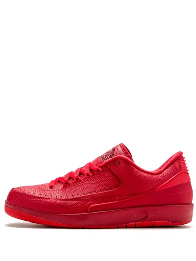 Jordan Air  2 Retro Low Trainers In Red