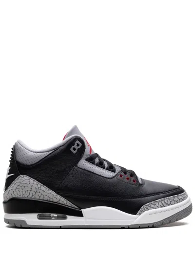 Jordan Air  3 "black Cement" Sneakers