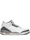 Jordan Air  3 Retro Sneaker In Summit White/fire Red/grey