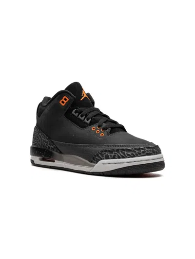 Jordan Kids' Air  3 "fear Pack" Sneakers In Black