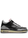 Jordan Air  3 Fusion Sneakers In Black