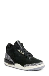 Jordan Air  3 Retro Basketball Sneaker In Off Noir/black/sail