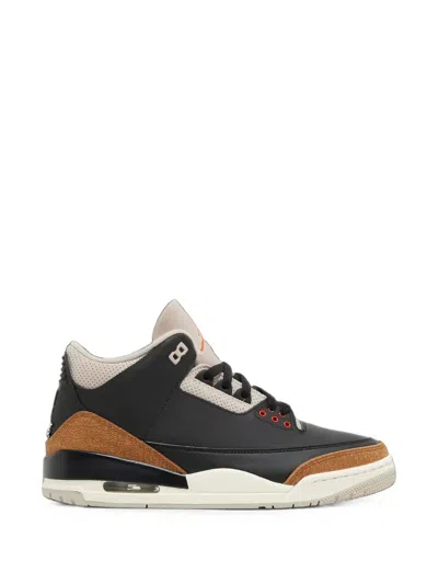 Jordan Air  3 Retro Desert Elephant Sneakers In Black