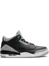 Jordan Air  3 Retro "green Glow" Sneakers In Black