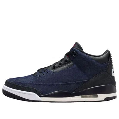 Jordan Air  3 Retro Levi's 'indigo' In Blue