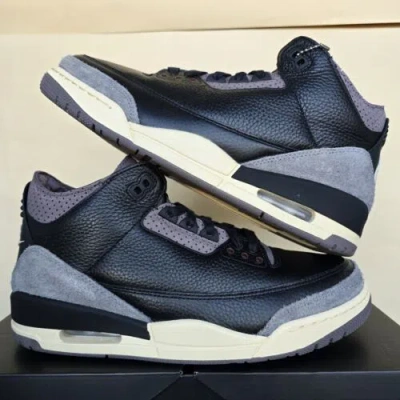 Pre-owned Jordan Air  3 Retro X A Ma Maniere Wyws, Us Size 11w-13w, Brand New, Fz4811-001 In Black