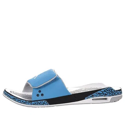 Jordan Air  3 Slide Blue White Shoe
