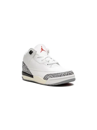 Jordan Babies' Air  3 "white Cement Reimagined 2023" Sneakers