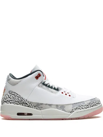 Jordan Air  3 "wings" Trainers In White