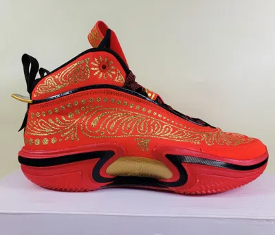 Pre-owned Jordan Air  36 El Matador Luka Doncic Mens Size 10 Dv5268-676 Basketball Shoes In Red