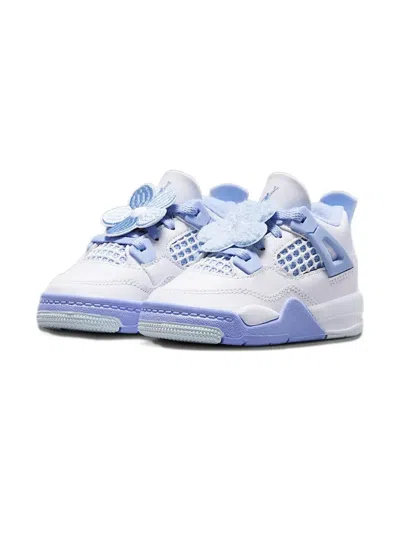 Jordan Air  4 "aluminum" Sneakers In Blue