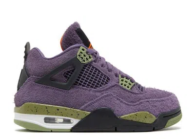 Pre-owned Jordan Air  4 Canyon Purple Iv Retro Aq9129 500 Womens W Suede