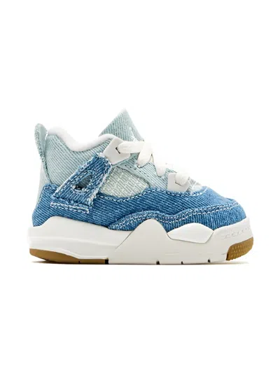 Jordan Babies' Air  4 "denim In Blue