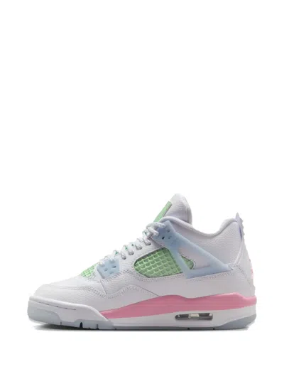 Jordan Kids' Air  4 Gs "valentine's Day" Leather Sneakers In White