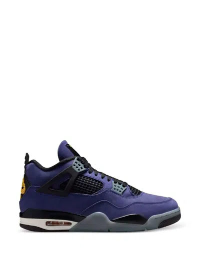 Jordan Mens  Retro 4 Lakers In Purple/black/yellow