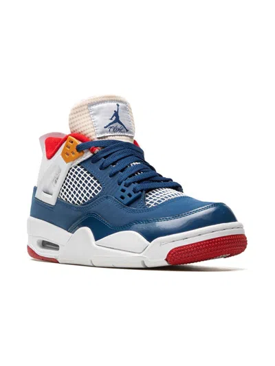 Jordan Kids' Air  4 "messy Room" Sneakers In Blue