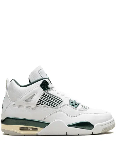 Jordan Kids' Air  4 "oxidized Green" Sneakers In White