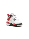 Jordan Air  4 "red/cement" Sneakers In White