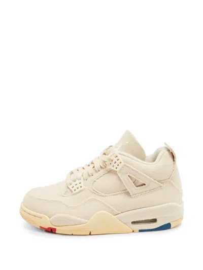 Pre-owned Jordan Air  4 Retro Blank Sneakers In Neutral