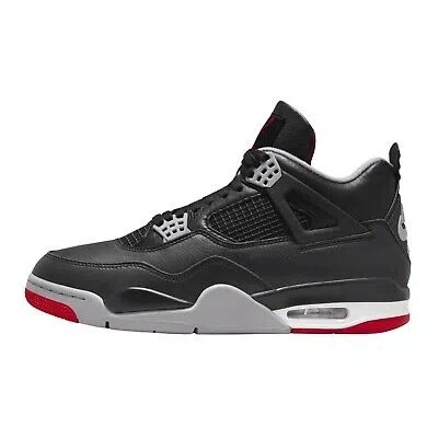 Pre-owned Jordan Air  4 Retro "bred Reimagined" Mens Style : Fv5029 In Black