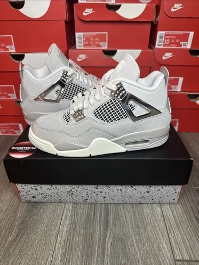 Pre-owned Jordan Air  4 Retro Frozen Moments Women Sizes Aq9129-001 Brand Fast Shipping In Multicolor