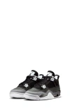 Jordan Air  4 Retro Basketball Sneaker In Black/white/anthracite