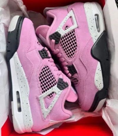Pre-owned Jordan Air  4 Retro "orchid" Aq9129-501 Sizes 6w-12w Brand & Fast Ship In Purple