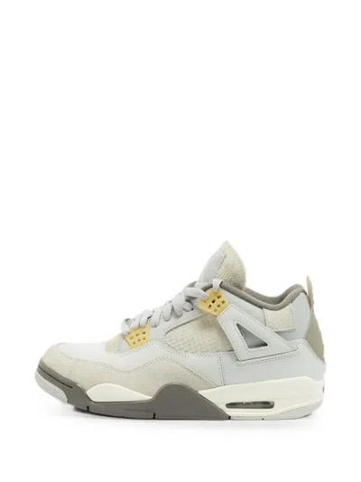 Pre-owned Jordan Air  4 Retro Se Craft Sneakers In Neutral