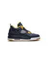 Jordan Air  4 Retro Bg Sneakers In Blue