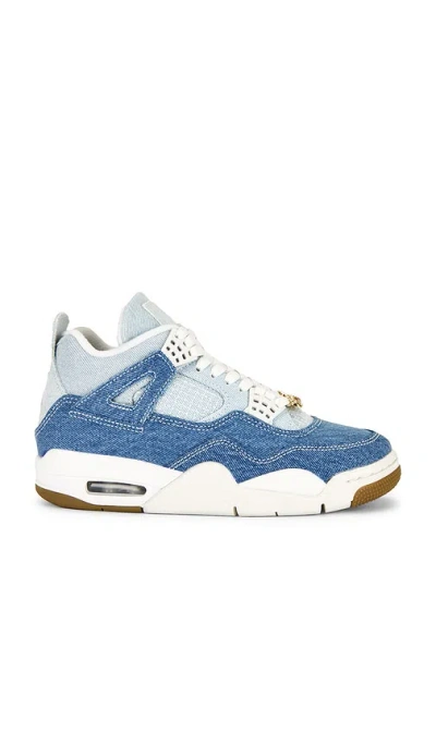 Jordan Air  4 Retro Tex Sneaker In Blue
