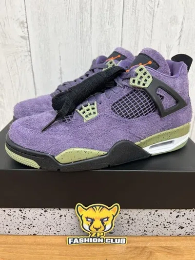 Pre-owned Jordan Air  4 Retro Womens Canyon Purple Aq9129-500 In Multicolor