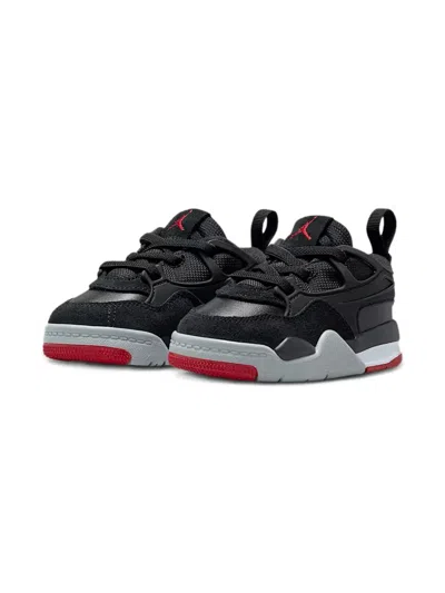 Jordan Babies' Air  4 Rm "bred" Sneakers In Black