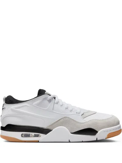 Jordan Air  4 Rm "military Black" Sneakers In White