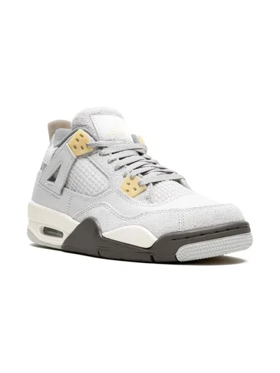 Jordan Kids' Air  4 Se "photon Dust" Sneakers In Grey