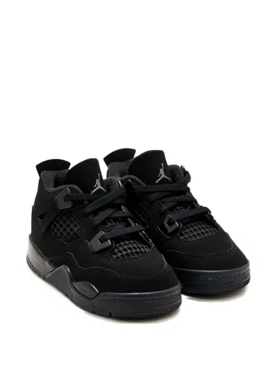 Jordan Air  4 Sneakers In Black