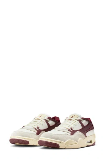 Jordan Air  4 Rm Sneaker In Burgundy