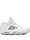Jordan Air  5 Golf Sneakers In White