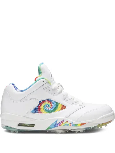 Jordan Air  5 Golf Sneakers In White