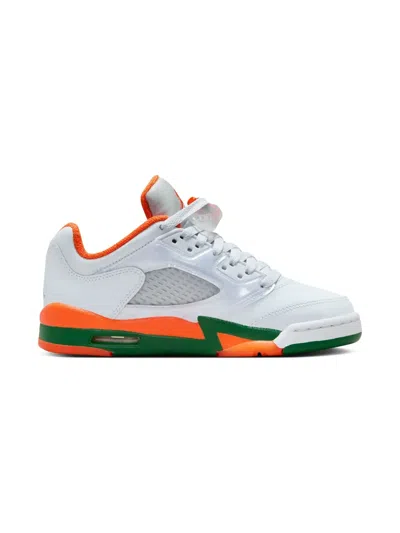 Jordan Kids' Air  5 Low "hurricanes In White