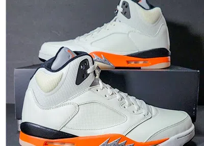 Pre-owned Jordan Air  5 Orange Blaze Size 8,8.5,9, In Hand Ships Today