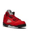 Jordan Air  5 "raging Bull" Sneakers In Red