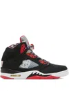 Jordan Air  5 Retro "friends & Family Quai 54" Sneakers In Black