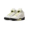 Jordan Air  5 Retro Sneaker In White