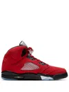 Jordan Air  5 Retro Sneakers In Red