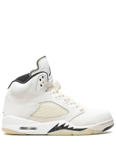 Jordan Air  5 Retro "sail" Sneakers In 白色