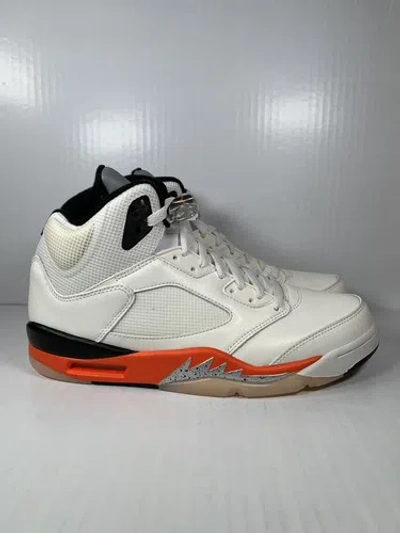 Pre-owned Jordan Air  5 Retro Shattered Backboard Mens Size 11 Dc1060-100 In Hand Free Ship In White